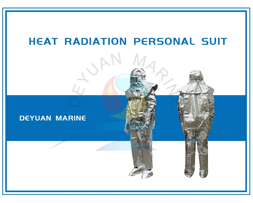 Fireman's Heat Resistant Aluminum Suit