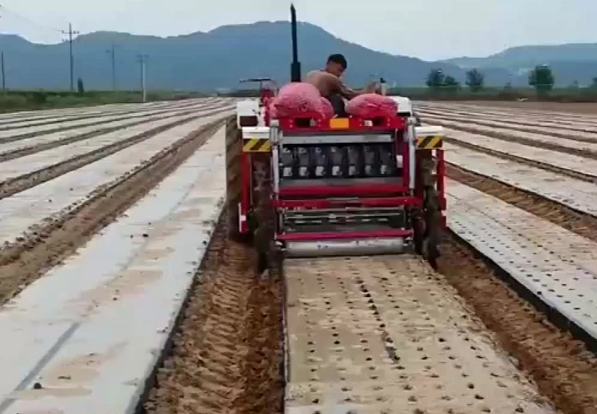 Agricultural Machinery Garlic Fertilizer Sowing Film Planting Machine