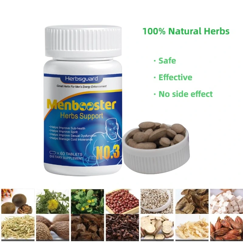 Herbal Daily Supplement to Boost Sexual Stamina and Pleasure for Aged Men