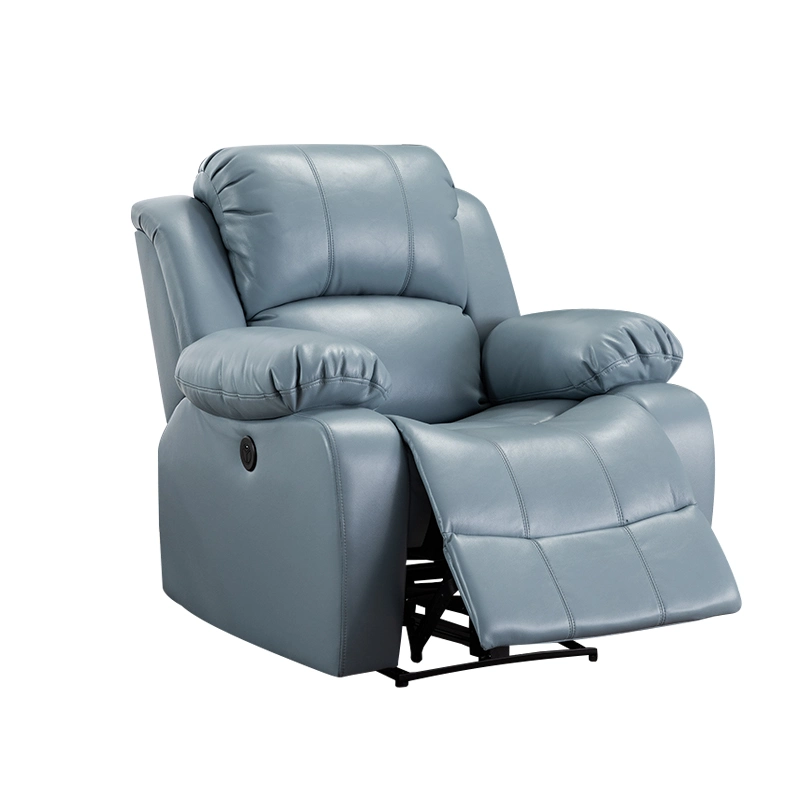 Cy Hot Selling Synthetisches Leder Manuelle Recliner Sofa Chair Living Zimmermöbel