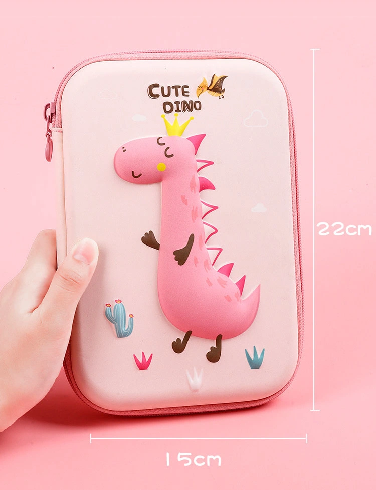 EVA Cartoon Office Primary School Students Stationery Advertising Promotion Gift Children Kids Child Pencil Bag Case Box (CY3763)