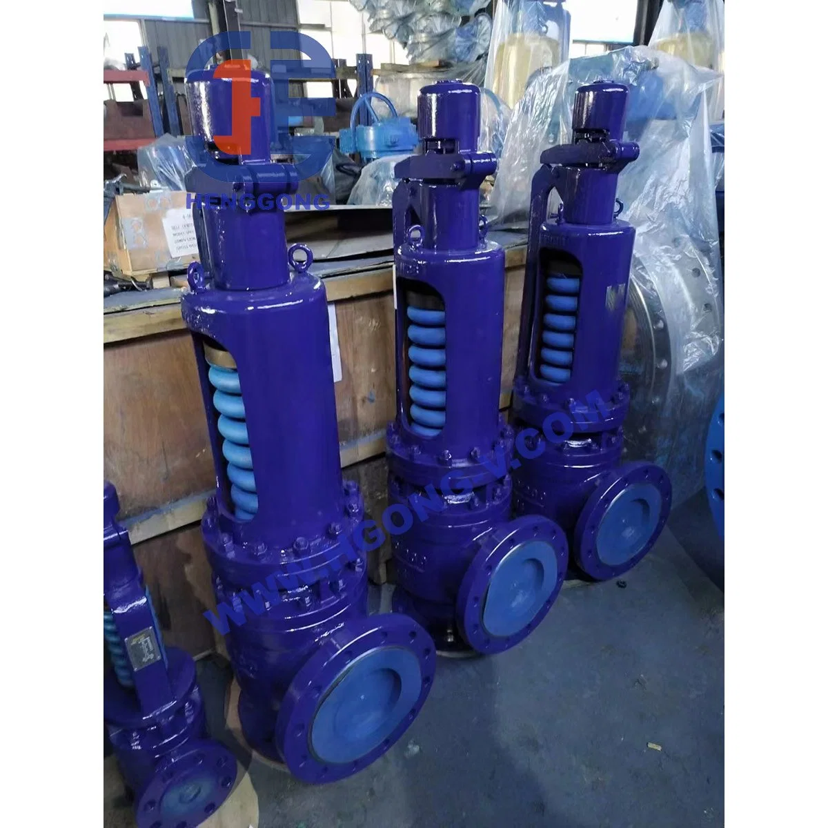 API DIN JIS Wcb Carbon Steel Spring Fall Lift with Radiator Hf Oil Refining Pressure Relief Safety Valve for