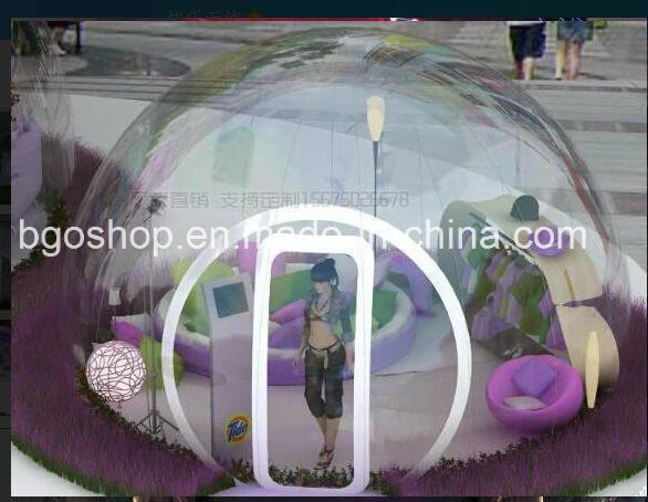 Transparent PVC Inflatable Globe Holiday Decoration