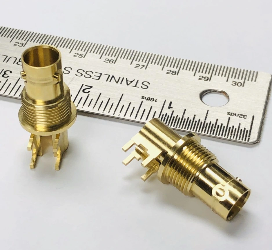 Garden Lawn Brass Adjustable Water Spray Nozzle Hose Connector Gold Tone