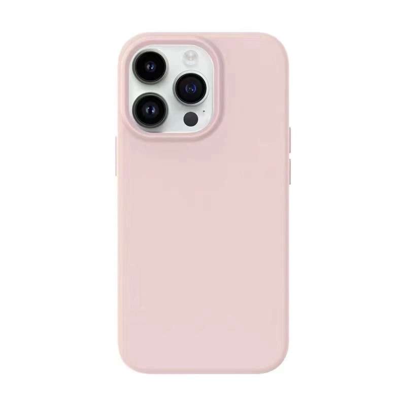 Capa para telefone em silicone macio Premium para mala Phone 15 Cobertura