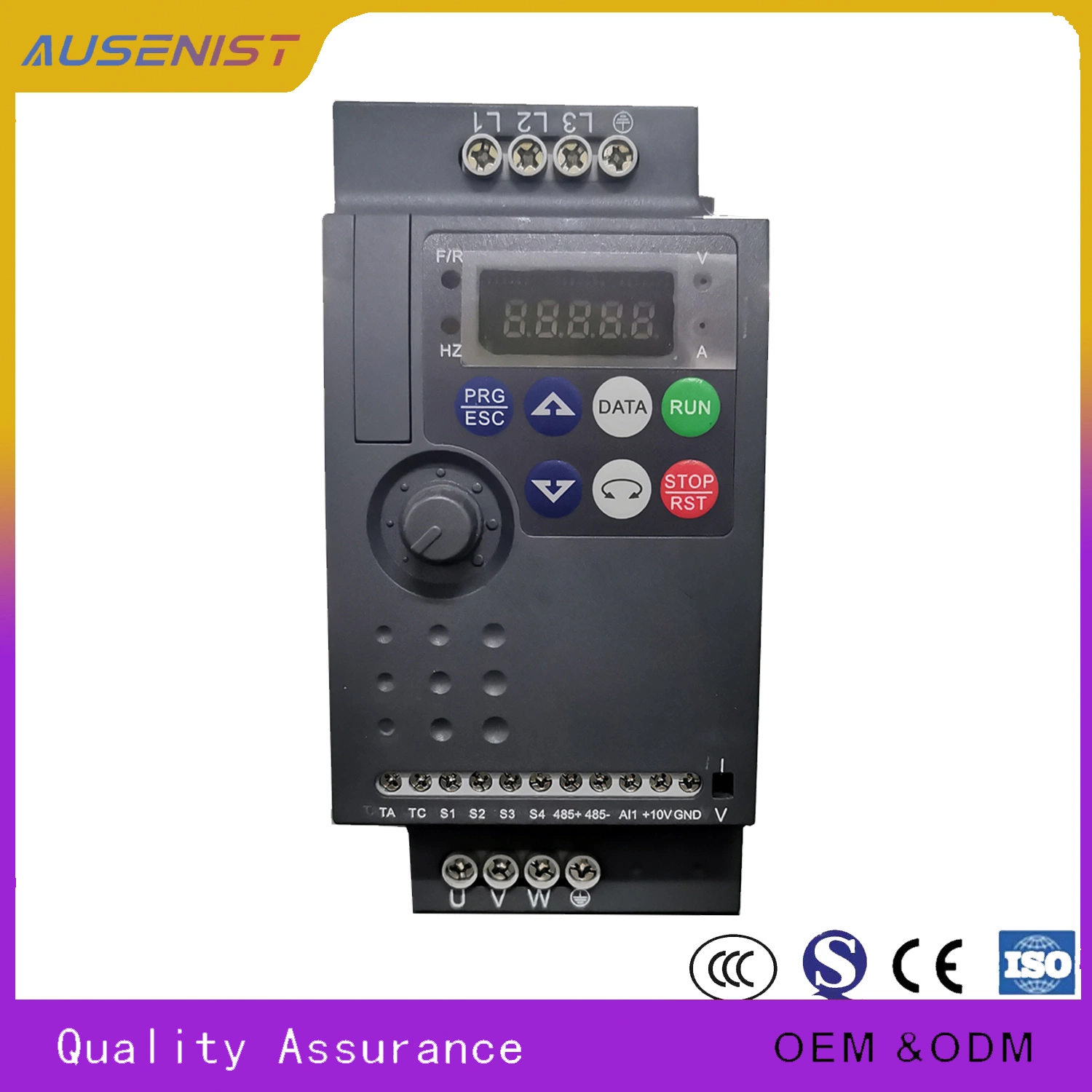 Ausenist EV200 Series Frequency Converter VSD 380V 250kw VFD AC Variable Frequency Drive