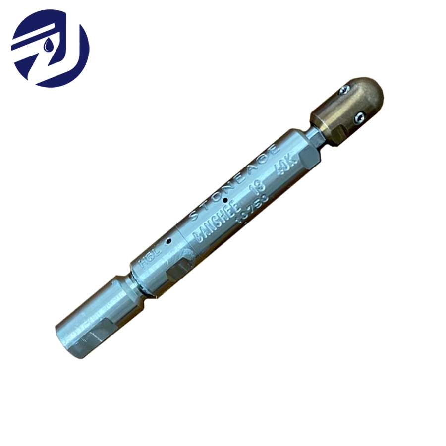 1500bar Ultra High Pressure Auto-Rotation/Rotary Nozzle for Condenser Pipe Bundle Cleaning