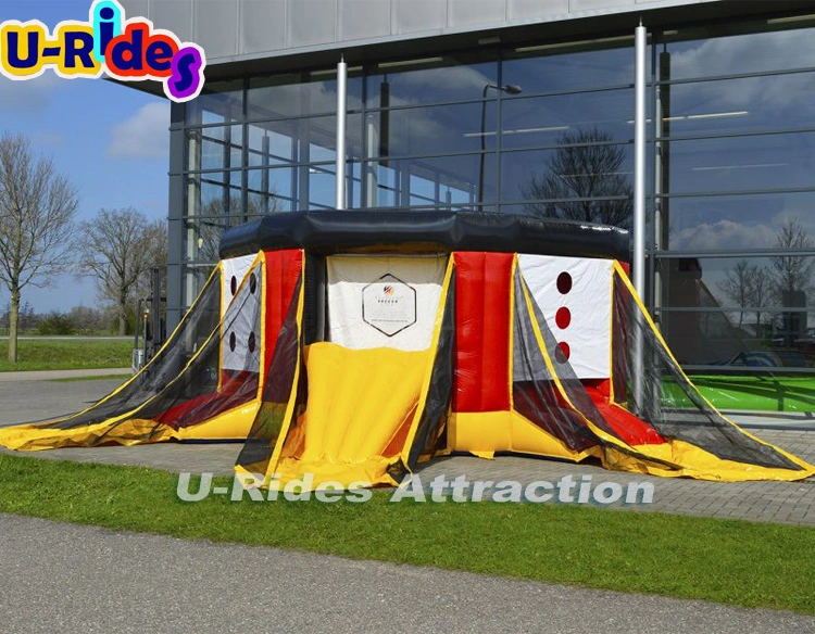 3 in 1 soccer practice inflatable soccer golf boarding games