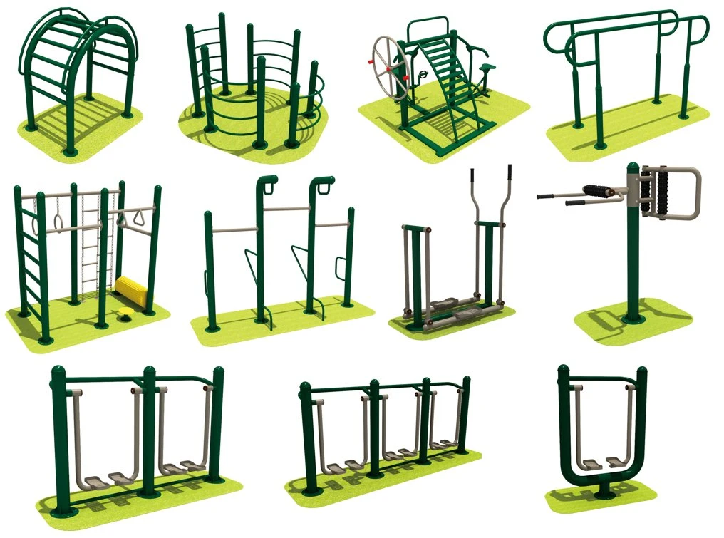 Equipos de gimnasia al aire libre en general sin sepultura