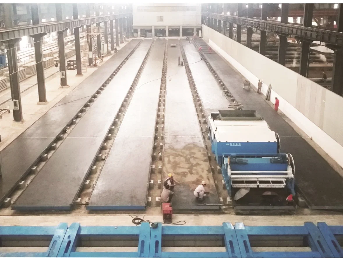 Concrete Casting Mold Table Precast Prestressed Half Floor Slab/Lattice Girder Floor