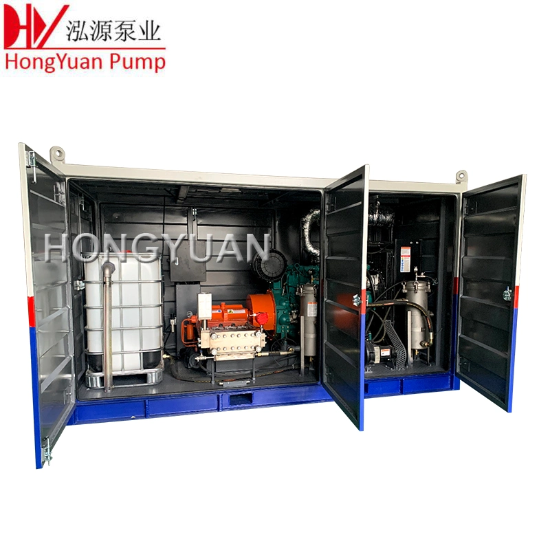 Surface Preparation Hydro Jet Blasting High Pressure Cleaner