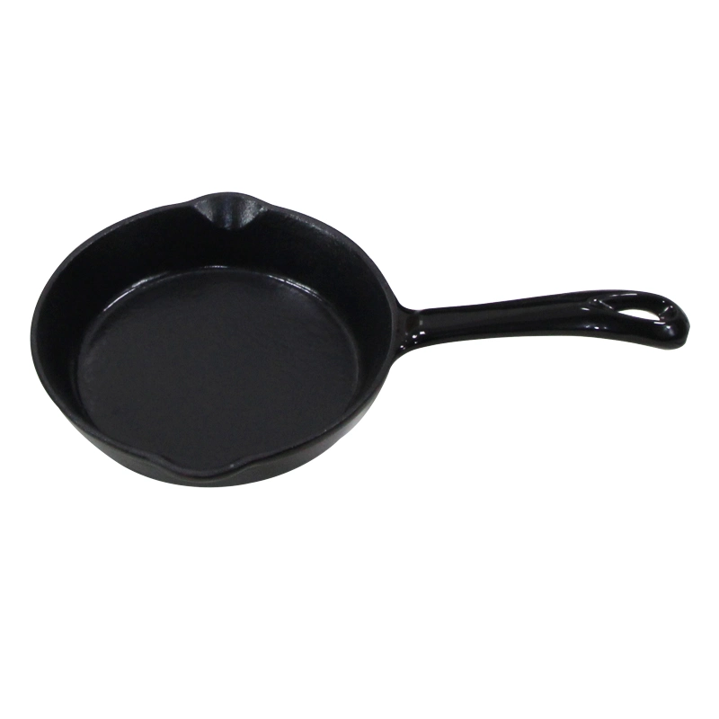 6.3" Best Wholesale Cast Iron Enameled Frying Pans Skillet Kitchen Cooking Ware