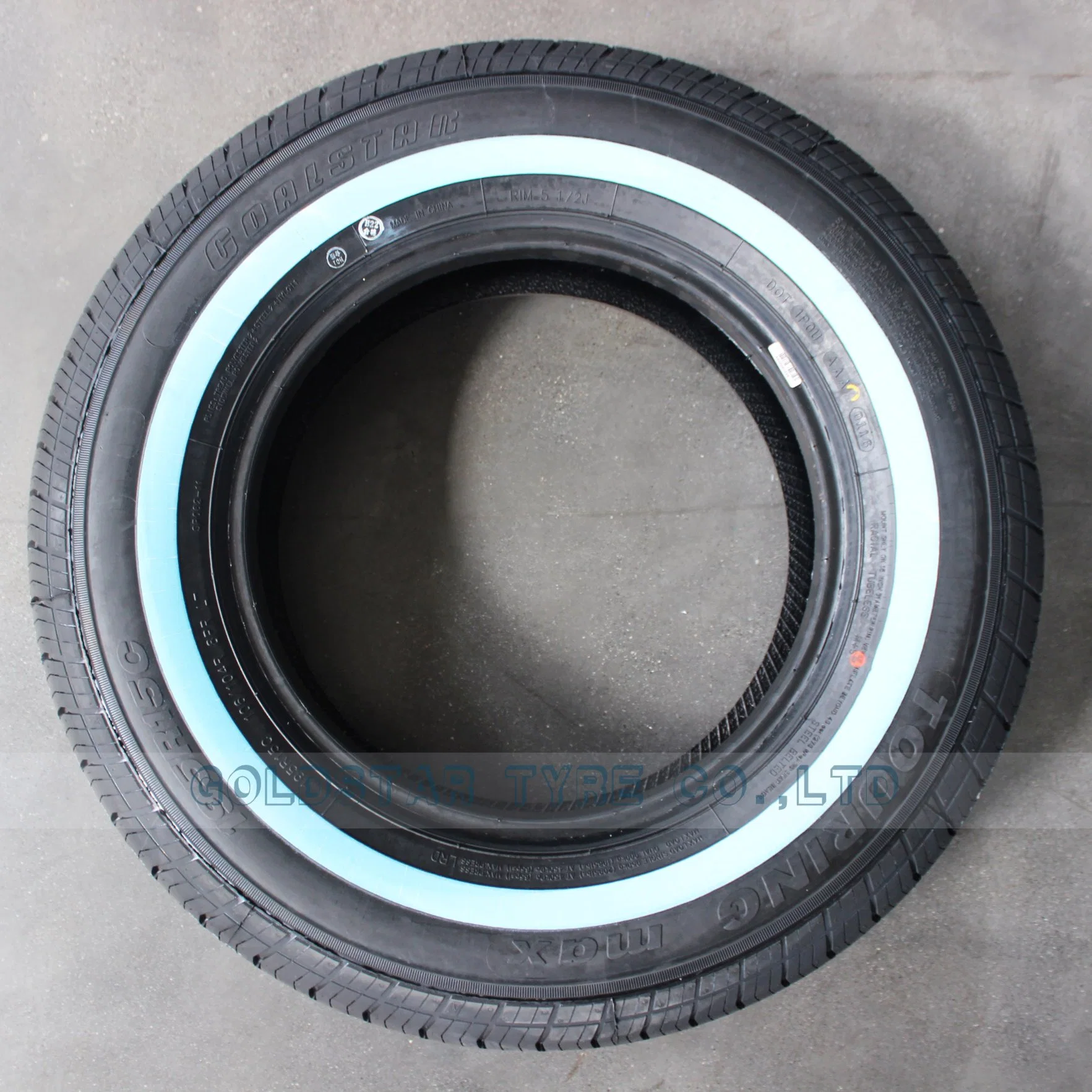 Light Truck Tyres with White Side Wall 205/75r15c, 155r13c, 165r13c