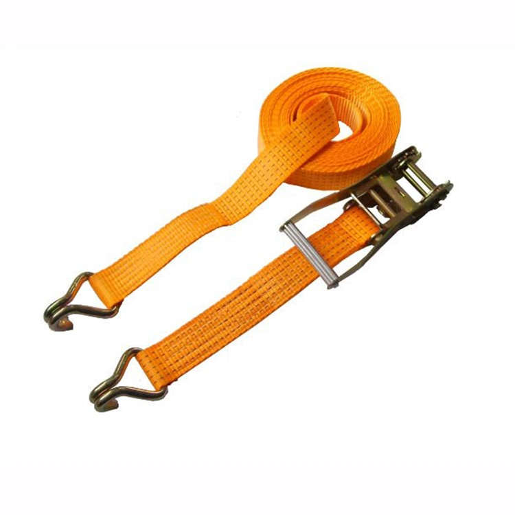 Automatic Belt Retractable Ratchet Tie Down Strap Logistic Ratchet Tie Down Corrosion Resistant