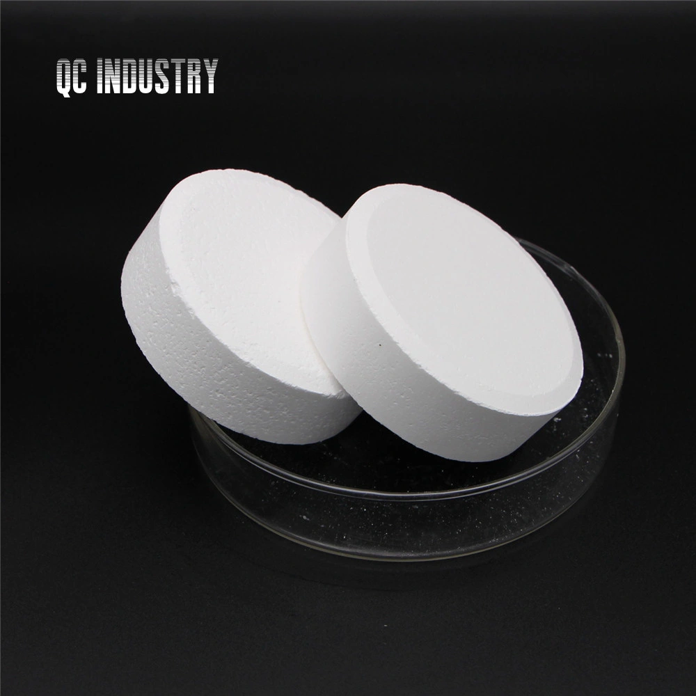 Water Treatment Tablets TCCA 3 Inch Tablet Chlorine 99% for Swimming Pool