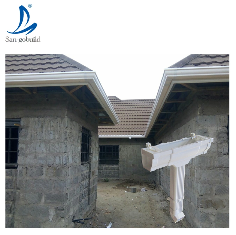 PVC Roofing Material Types/Resin Concrete Gutter Drain/Gutter Machine