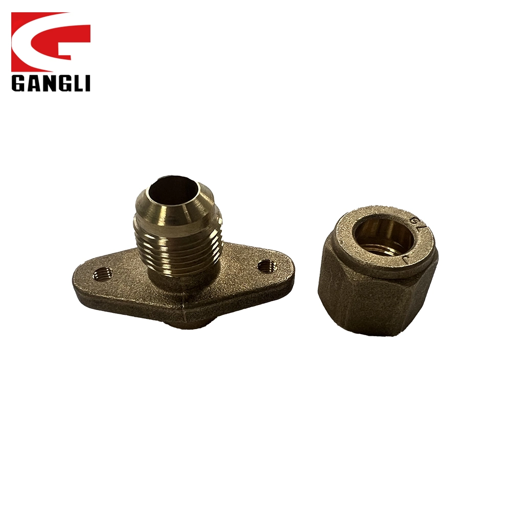 for Wholesale/Supplier Factory Gangli High quality/High cost performance  HVAC Brass Parts Brass Joint