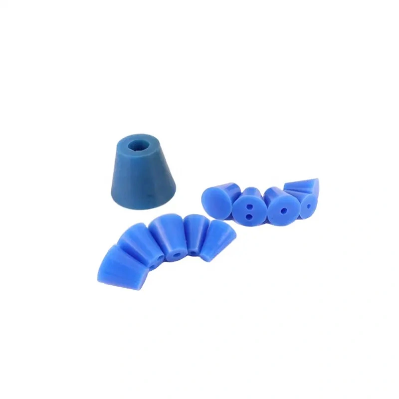 Customized Conical Plug with Hole for Airlock Wine Brew Beer Fermenting Silicone Plug Rubber Stopper