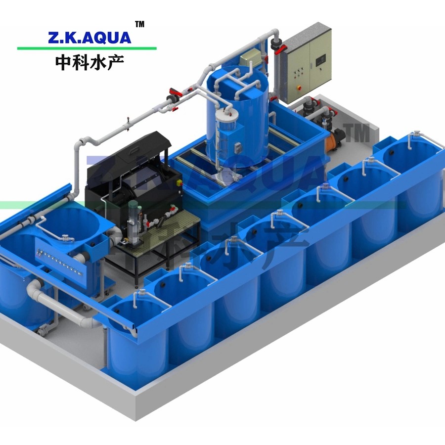 La cría de peces comerciales Equipos de filtración de agua de piscina para los peces