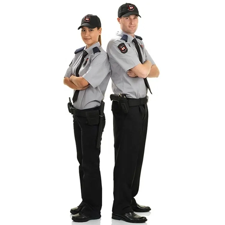 Camisas de uniforme de protección de seguridad de manga larga personalizadas al por mayor Para hombres