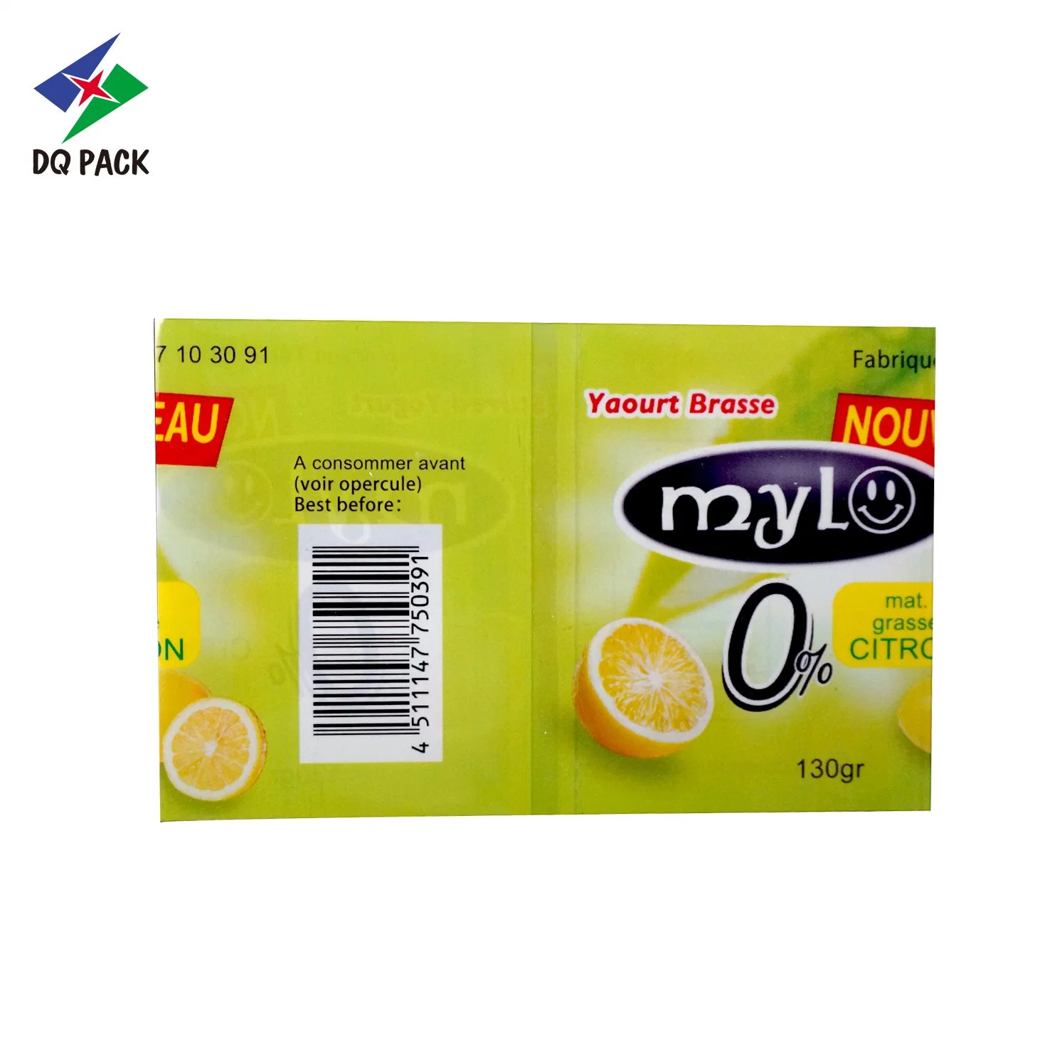 Dq Pack Custom Logo Shrink Sleeves PVC Shrink Sleeve Packaging Labels for Water Juice Bottle Label