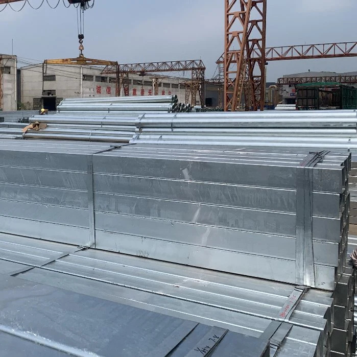 Hot-Dipped Galvanized Steel Square Pipes 150g Coating 6m