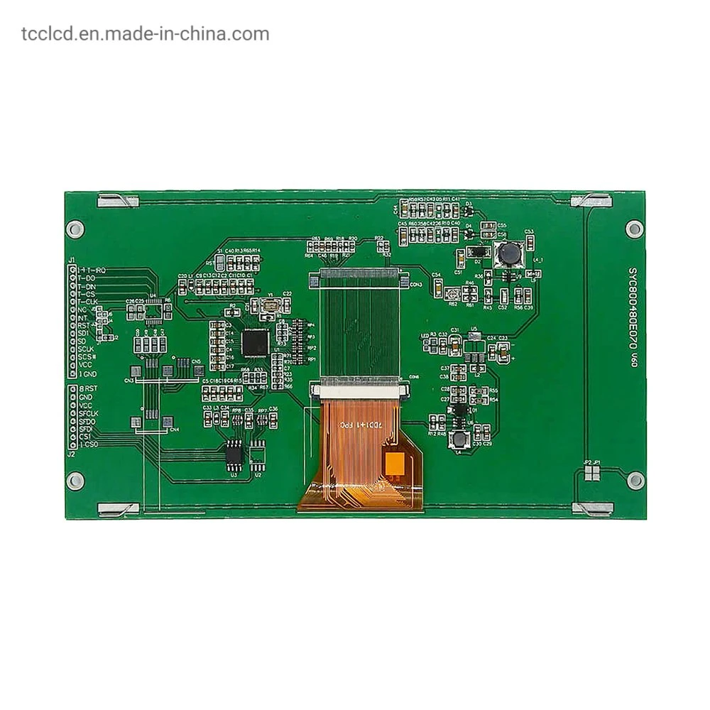 7 Zoll LCD Display Tc76680 Controller 800X480 TFT-Modul optional Touchscreen