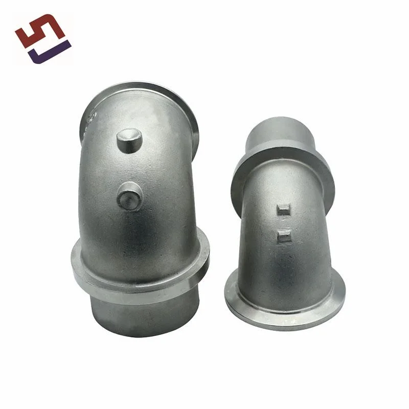 High Quality Customized Stainless Steel 90 Degree Elbow Adapter with Tight Radius and Flange for Auto Turbo Charger