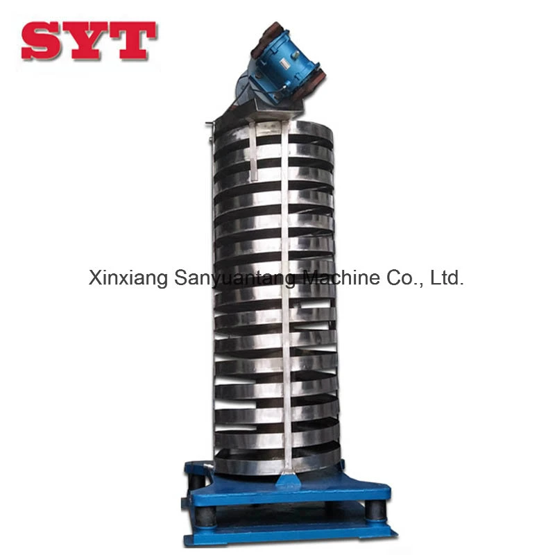 Cooling Spiral Elevator Vertical Vibrating Conveyor Elevator for Rock Salt