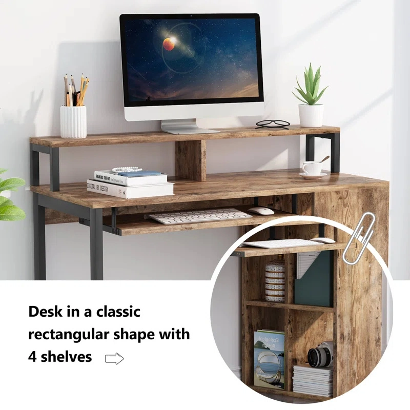 Smart Minimalist Living Room Cabinet L Shaped Gaming Desk Computer Corner Desk