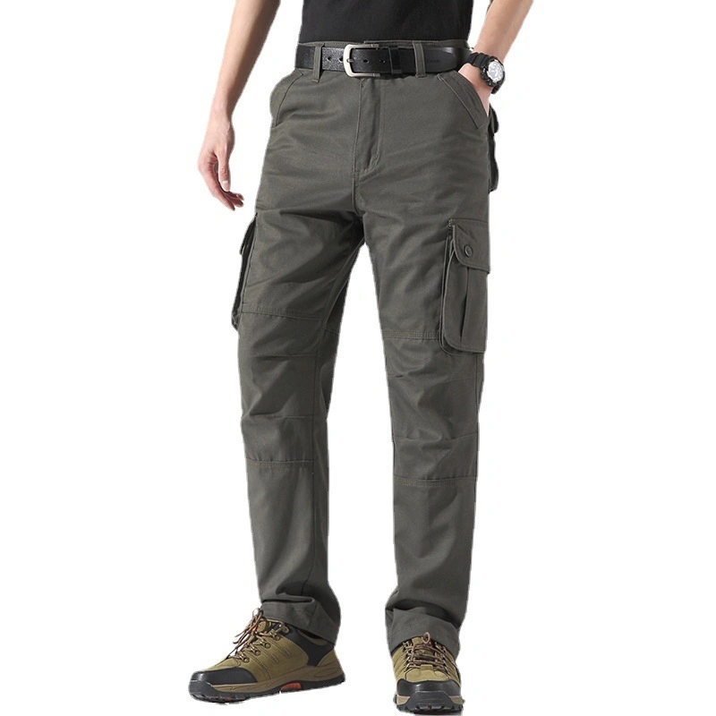 Plus Size Men's Pants & Trousers New Multi-Pocket