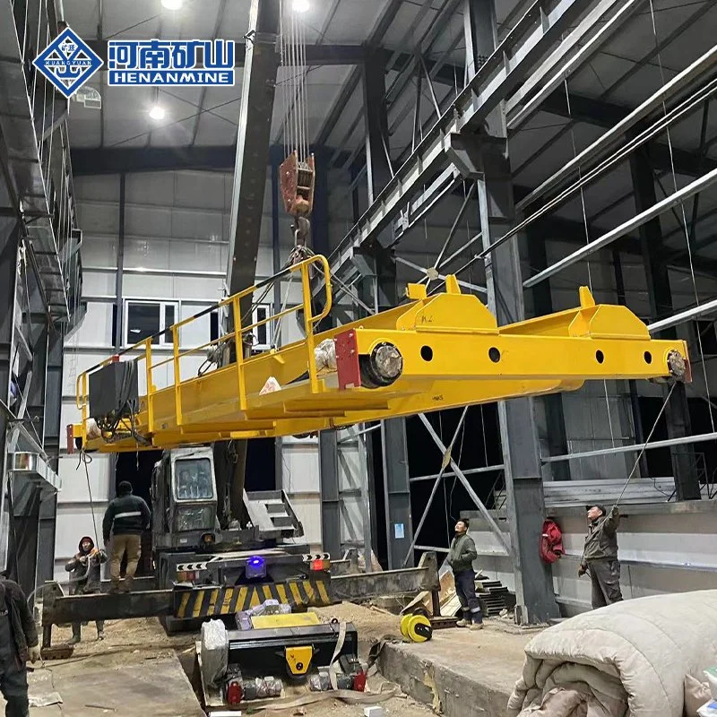 Lh Type Double Girder Electric Hoist Bridge Crane