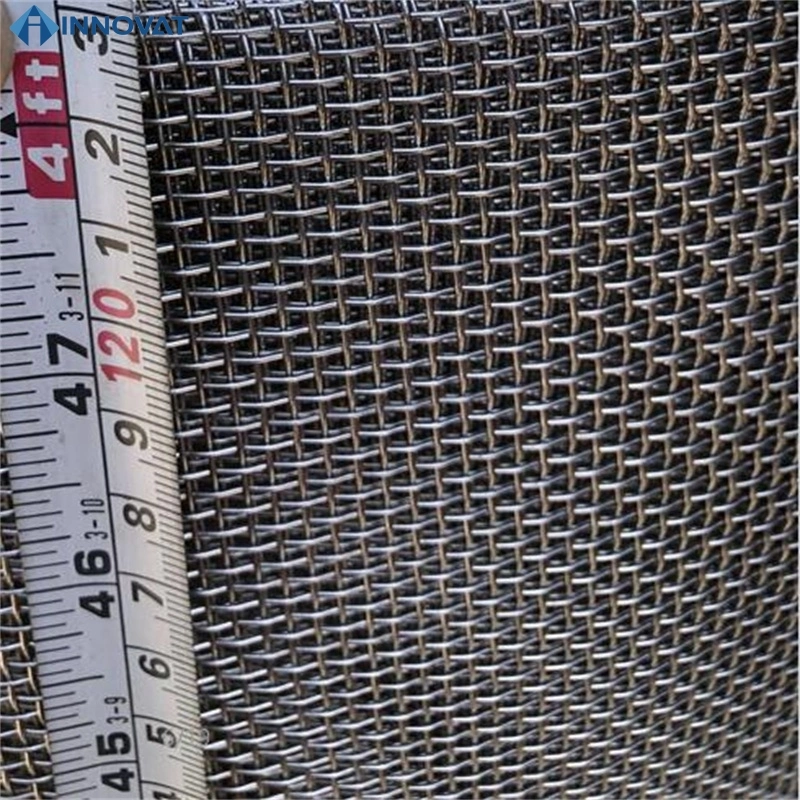 Wire Mesh Woven Wire Mesh Standard Size Stainless Steel Crimped Wire Mesh