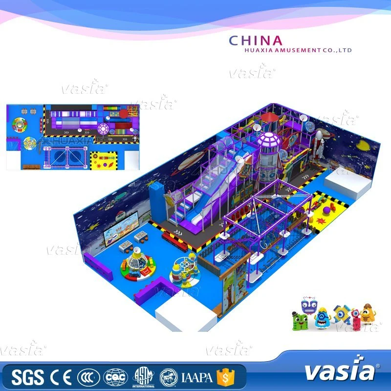 New Design Customized Big Slides Play Space Theme Park