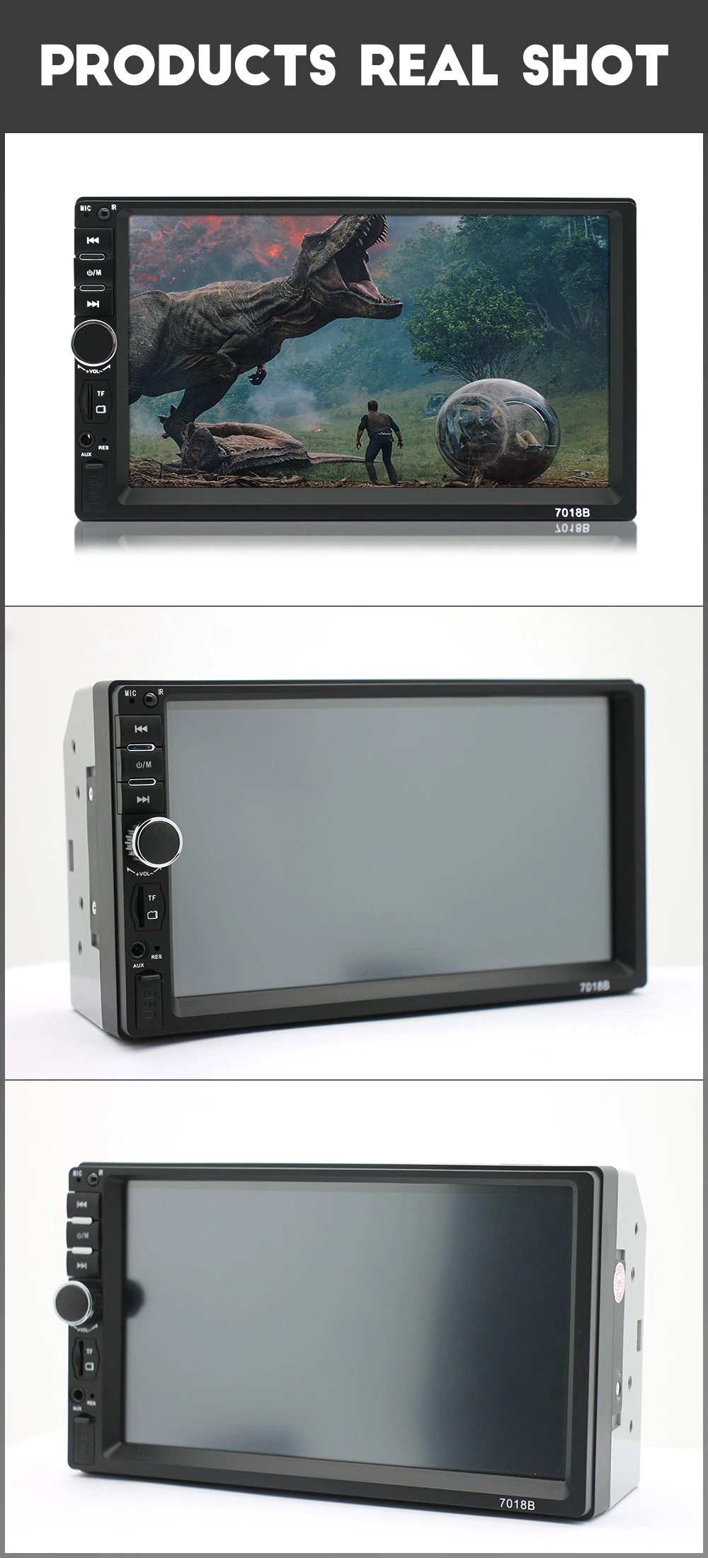 Radio 1DIN Ceiling Screen Board Standalone Navigatie 9inc 9212 Stereo at Daily 7inch Cheap Frames Genco Maroc Car DVD Player