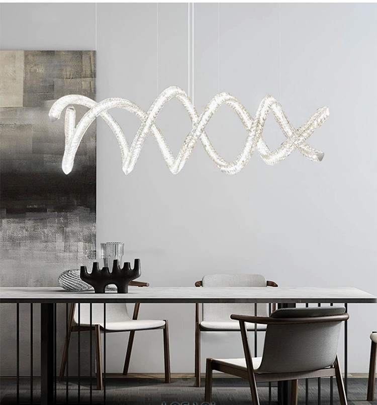 Luxury Crystal Modern Style Pendant Lamp Chandelier Living Room Lamp