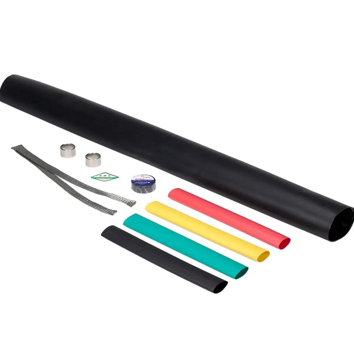 Silicone Rubber Cold Shrink Tubing Handle Grip EPDM Shrink Tube with Mastic