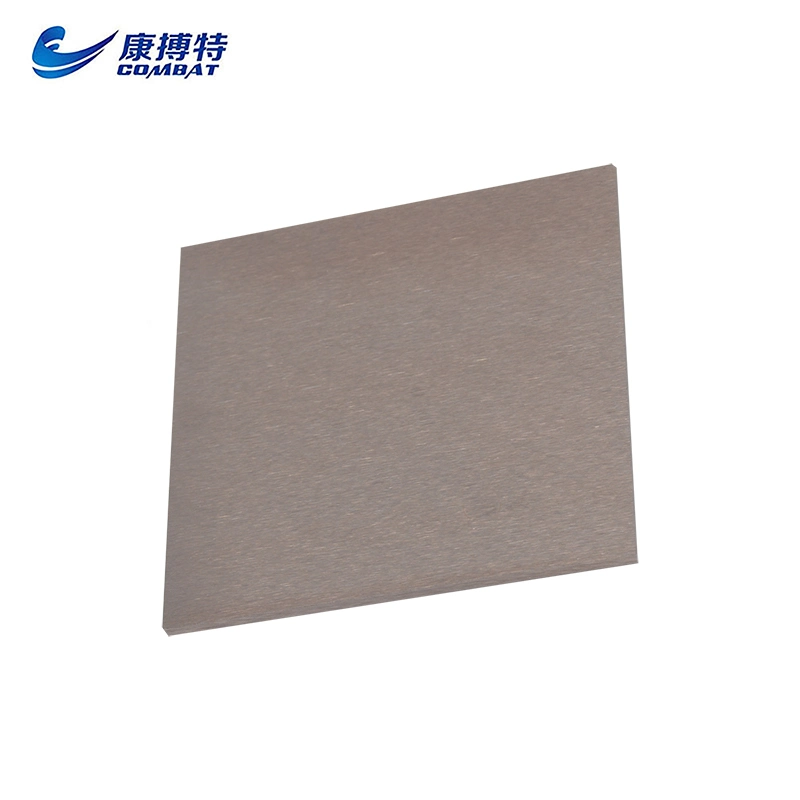 Chinese Manufacturer Tungsten Copper Alloy Plate, Cuw Plate with Custom Size