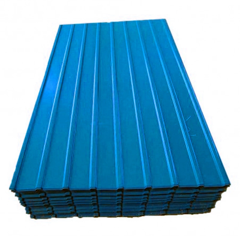 Material de construcción RAL Color diferente Metal Roofing Sheet Length for Casa Prehab