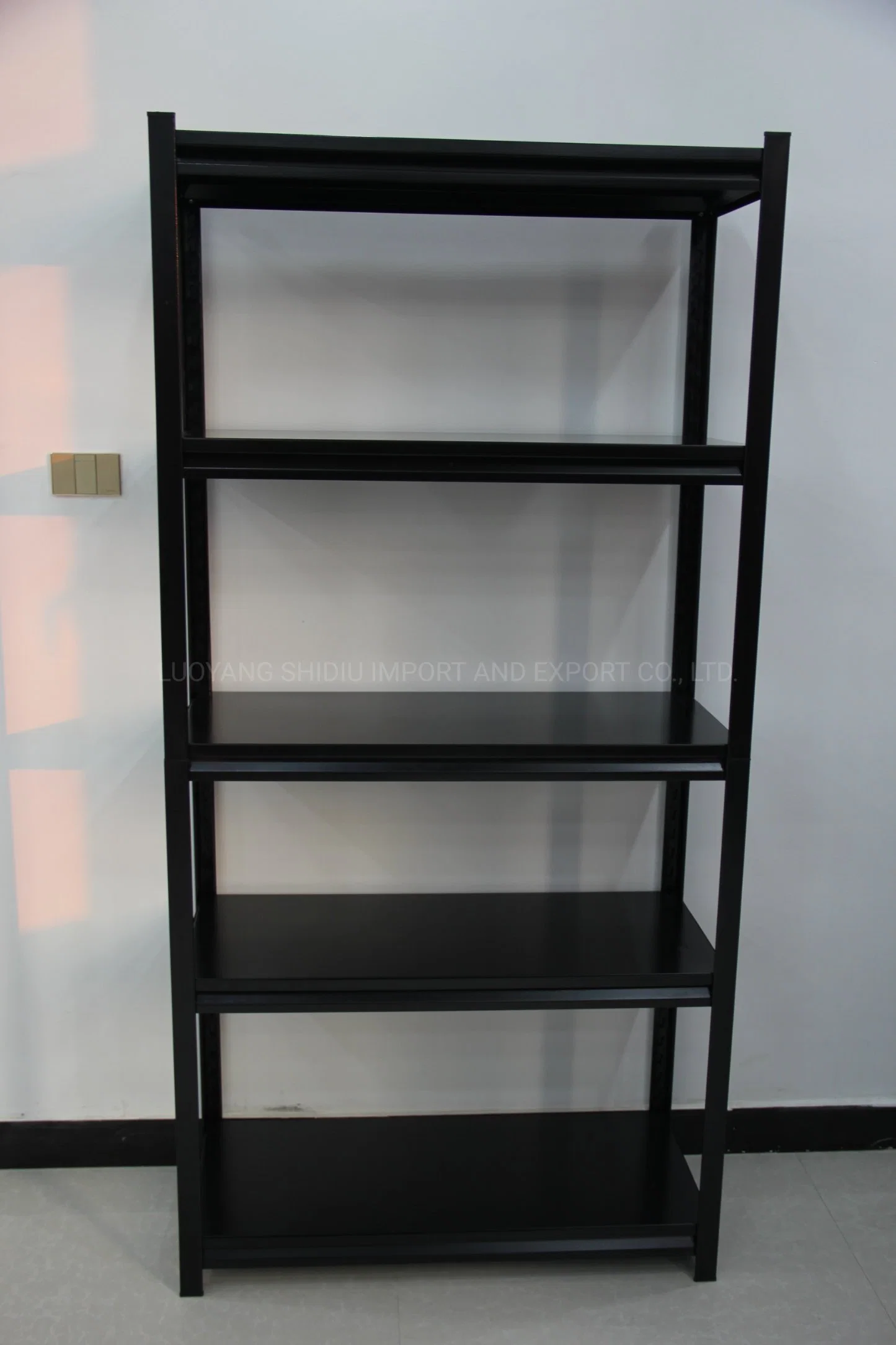 Boltless 5 Tier Storage Rack Steel Shelving with Adjustable Shelves