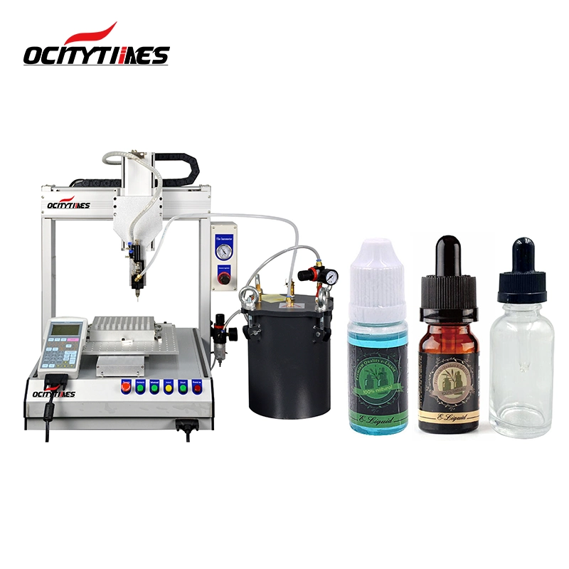 Best Filler 2022 Ocitytimes F1 Cartridge Disposable/Chargeable Vape Filling Machine with Custom Cart Trays