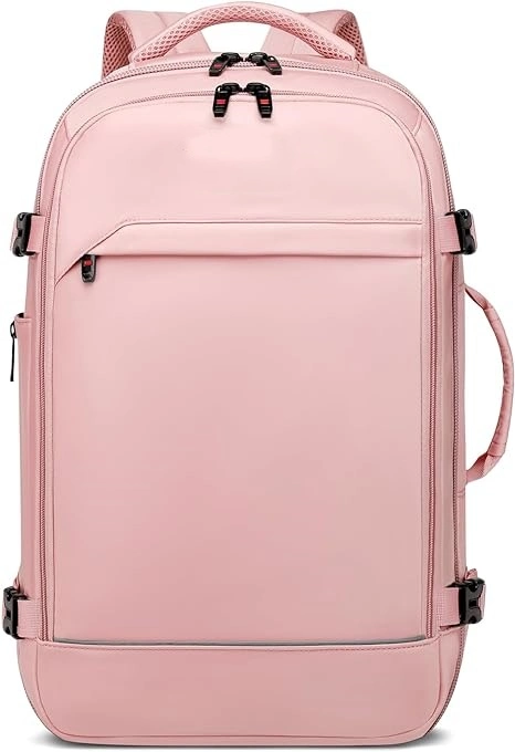 Mochila para computador portátil de 17 polegadas 40L Travel BackPack para mulher Mochila para computador resistente à água para transporte de bagagem aprovada pela Flight