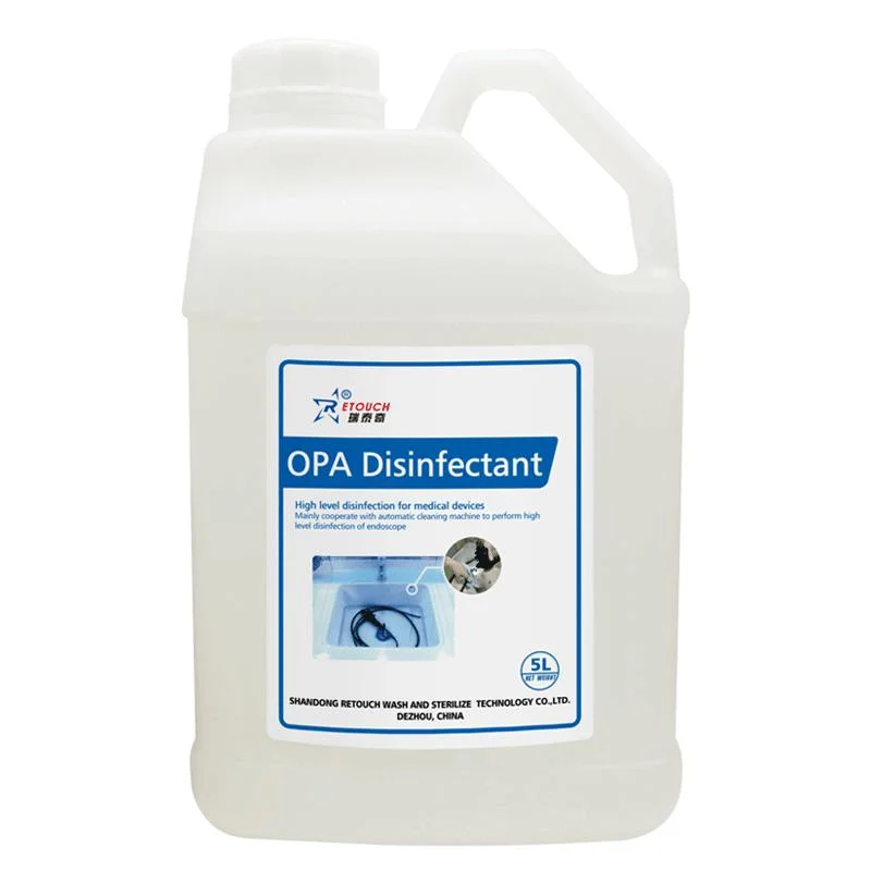 Instrumento cirúrgico Desinfetante Hospital-Grade Solução Opa elevado nível desinfetante com 0,5% Ortho-Phthalaldehyde