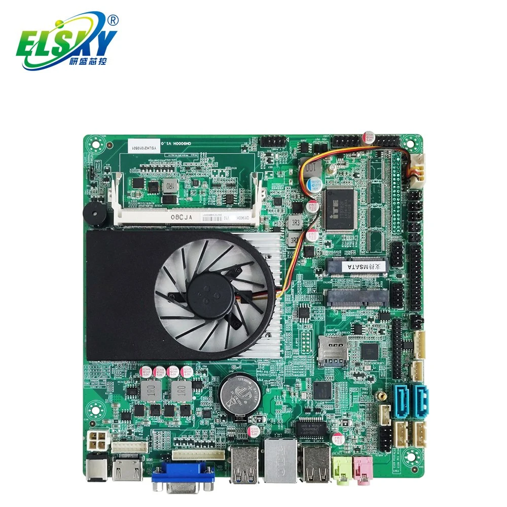 Elsky Multi LAN Motherboard Haswell 4th Gen Core i3 4005u LVDS EDP für 4K Displays RJ45 LAN DDR3 Max. 8g RAM RS232