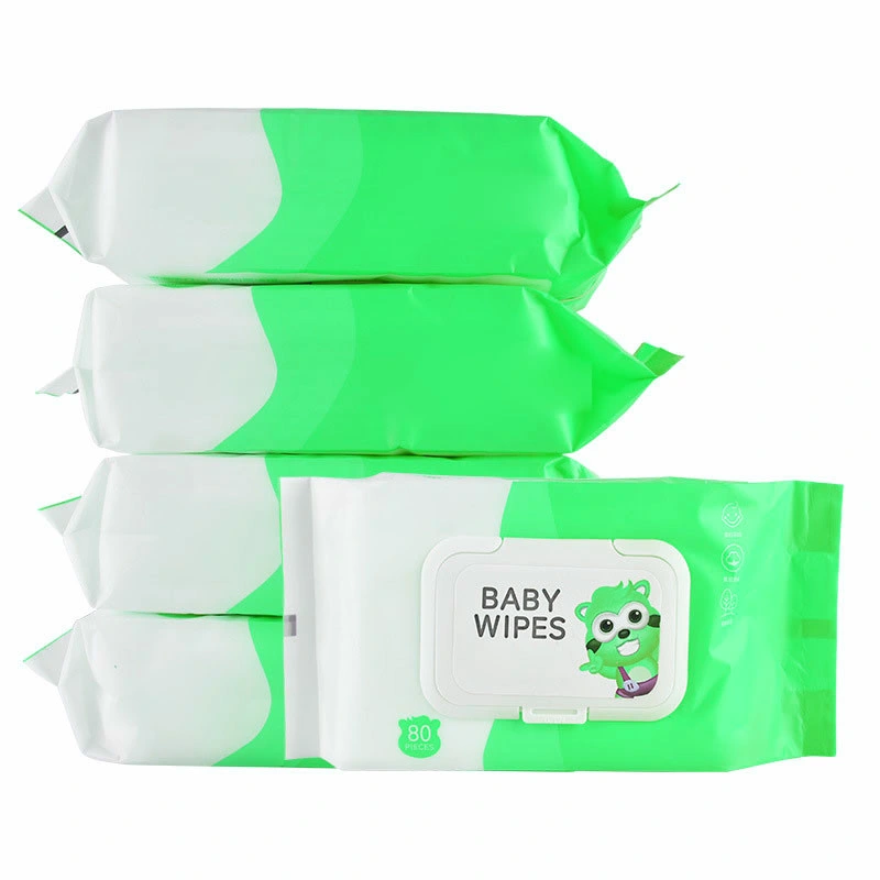 Natural Plant Extract Organic No-Woven Sanitation Baby Disposable Household Wet Wipes