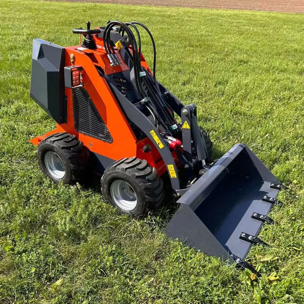 Mini-chargeuse sur pneus pour machines de terrassement à hydraulique agricole chinoise Pièces jointes