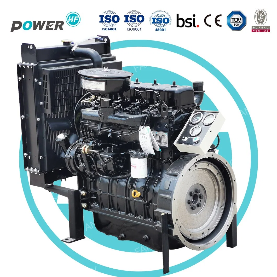 Zd4105R de 4 tiempos de enfriamiento de agua 1500r de cuatro cilindros diesel el motor diésel para grupo electrógeno o bomba