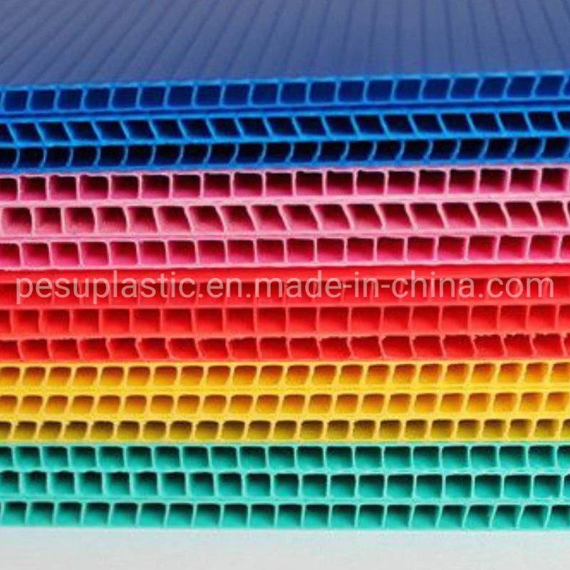 2mm Corrugated Plastic Sheets for Indoor and Outdoor Use