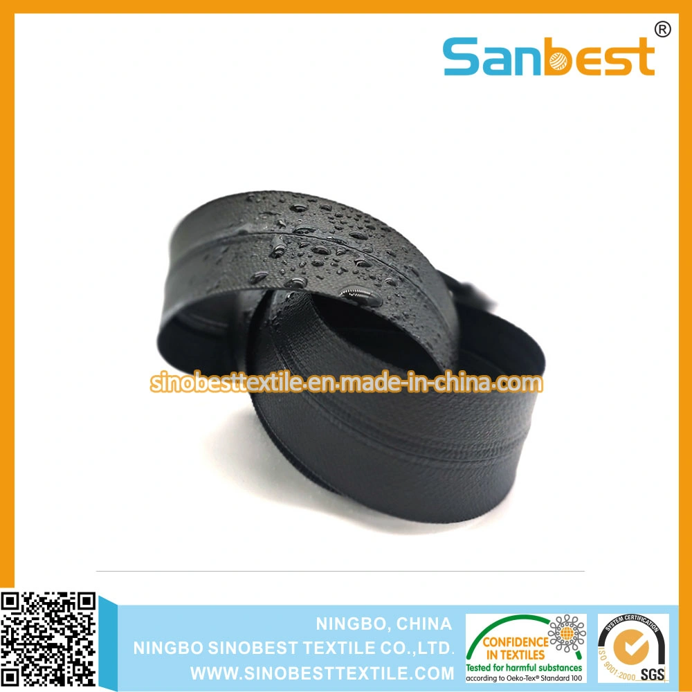 Water-Proof Nylon Zipper for Rain Coats, Shoes