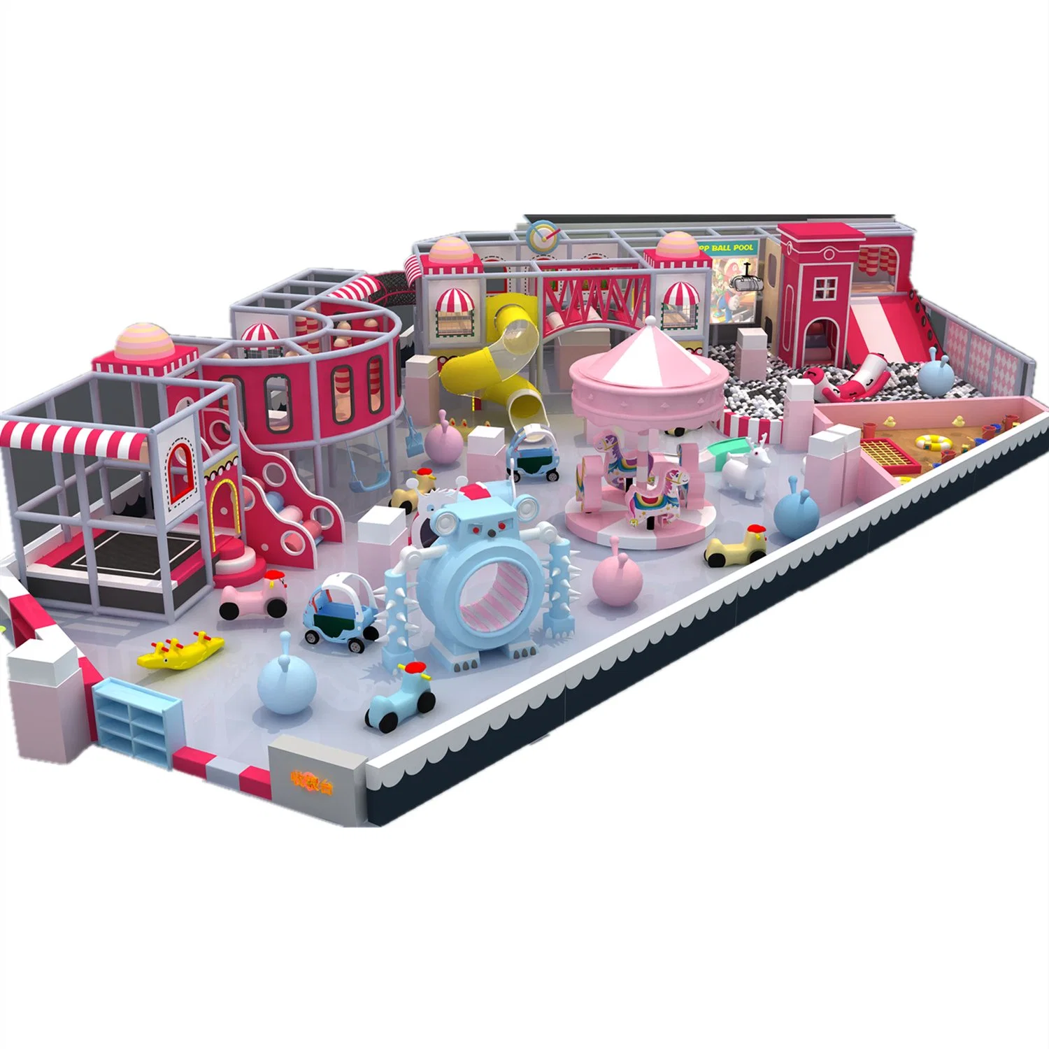 Children's Indoor Commercial Playground Equipment Kids Amusement Park Set England